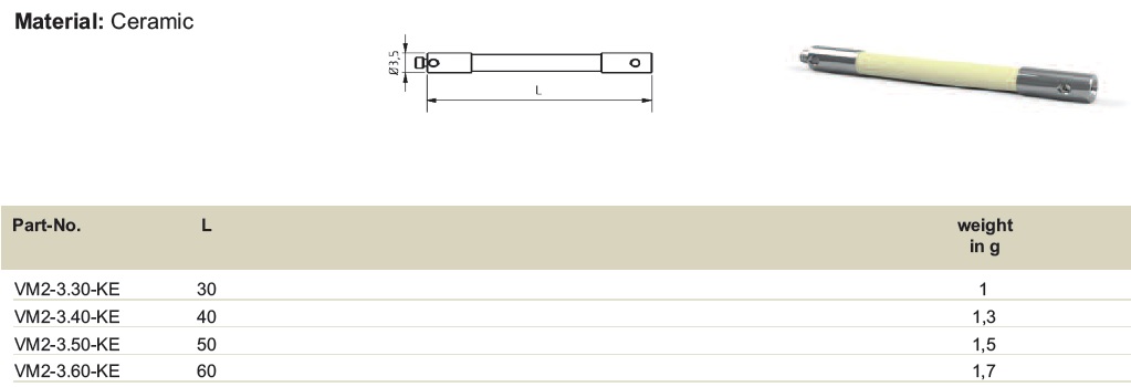 M5/M3/M2/M4延长杆